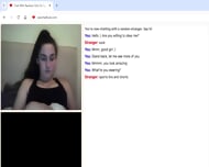 Cute teen gets naked and makes me cum