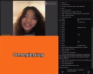 HORNY OMEGLE TEEN RUBS PUSSY